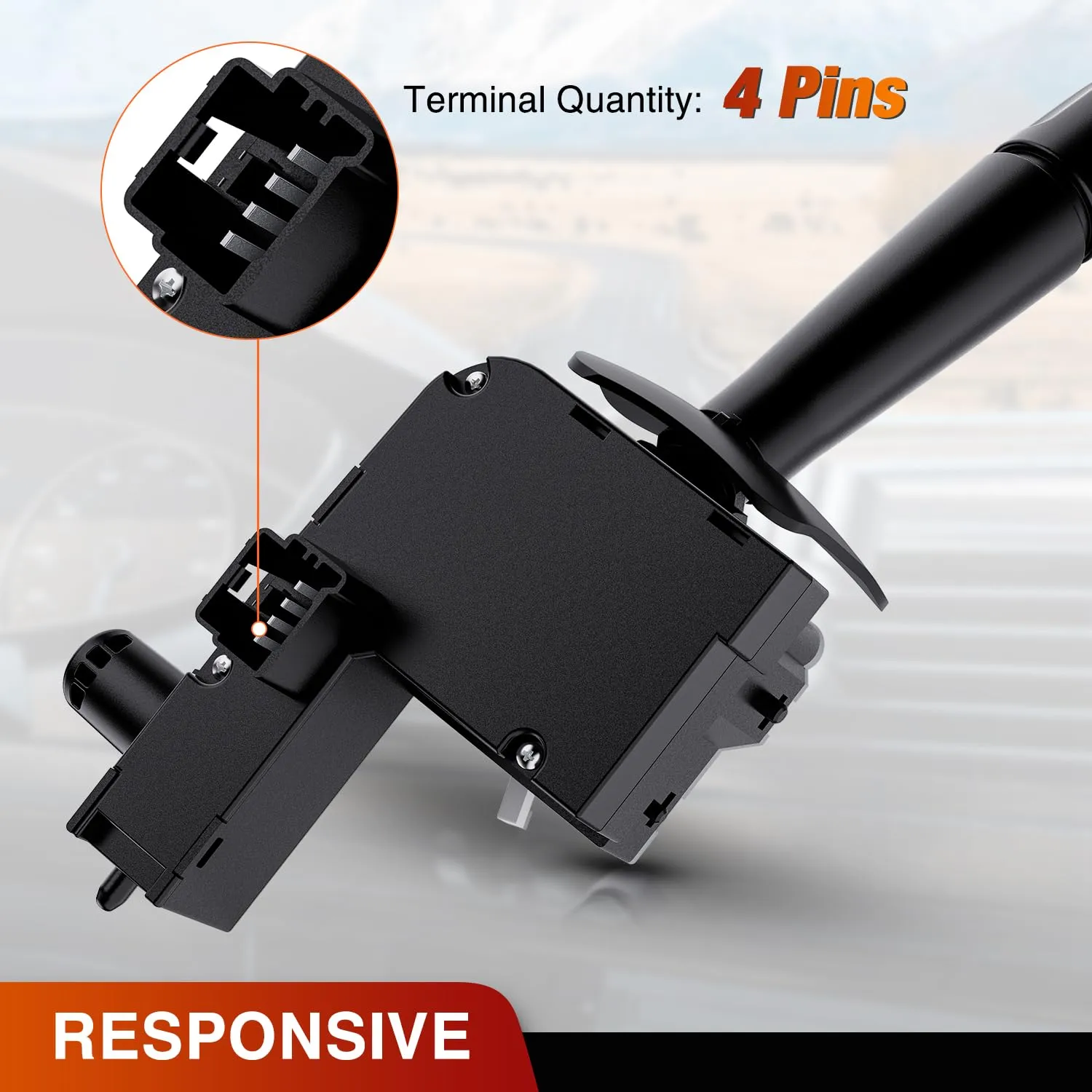 2002-2008 Dodge Ram 2005-2011 Dakota 2007-2009 Aspen 2006-2009 Raider 2004-2009 Durango Turn Signal Switch