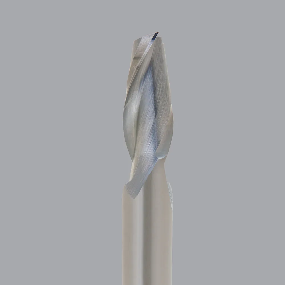 52-360, 0.5" Dia, 1.125" LOC, 0.5" Shank Dia, 3" OAL, Two Flute Router Bit