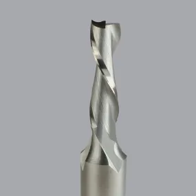 52-365L, 0.5" Dia, 1.625" LOC, 0.5" Shank Dia, 3.5" OAL, Two Flute Router Bit