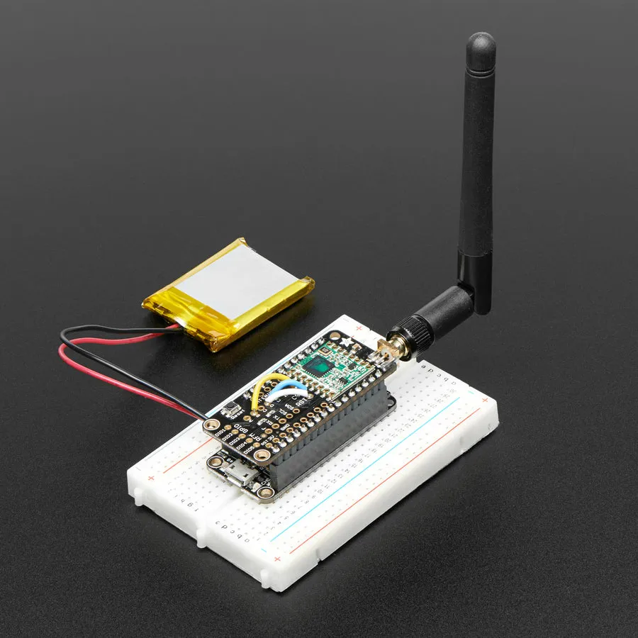 Adafruit LoRa Radio FeatherWing - RFM95W 433 MHz - RadioFruit