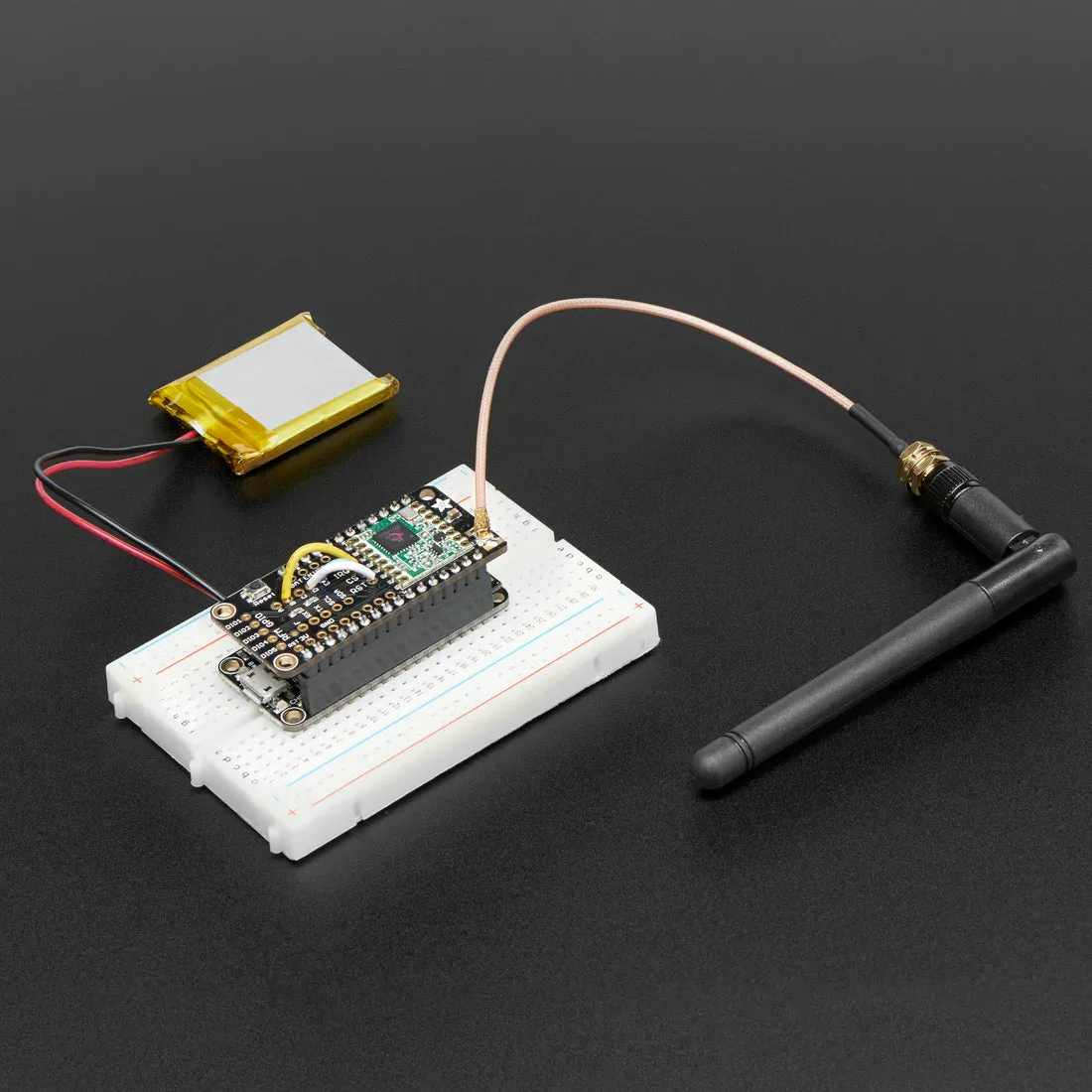 Adafruit LoRa Radio FeatherWing - RFM95W 433 MHz - RadioFruit
