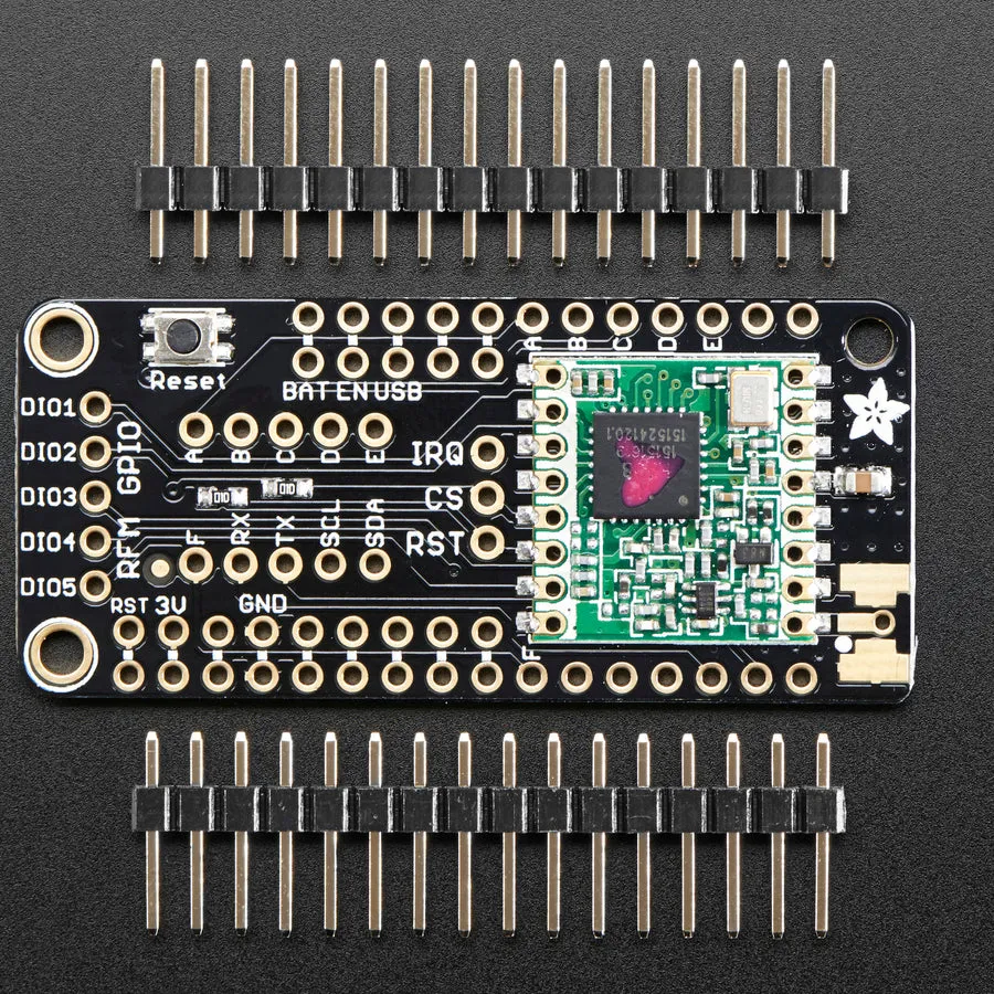 Adafruit LoRa Radio FeatherWing - RFM95W 433 MHz - RadioFruit