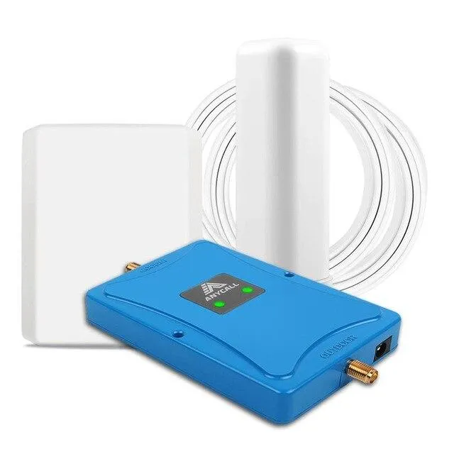 All In One Home Cellular Phone Signal Booster 4,500 sq FT