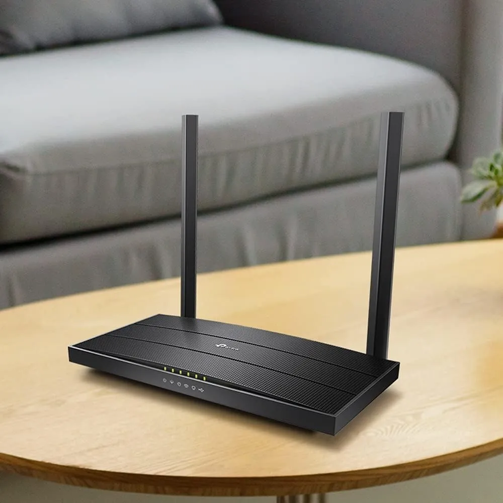 Archer VR400-AC1200 Wireless Gigabit VDSL/ADSL Modem Router Black