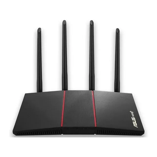 ASUS RT-AX55 AX1800 Dual Band WiFi 6 Gigabit Router  (Refurbished)