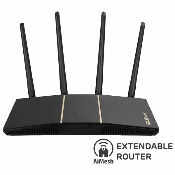 ASUS RT-AX57 AX3000 WiFi 6 Dual-Band AiMesh Gigabit Wireless Router