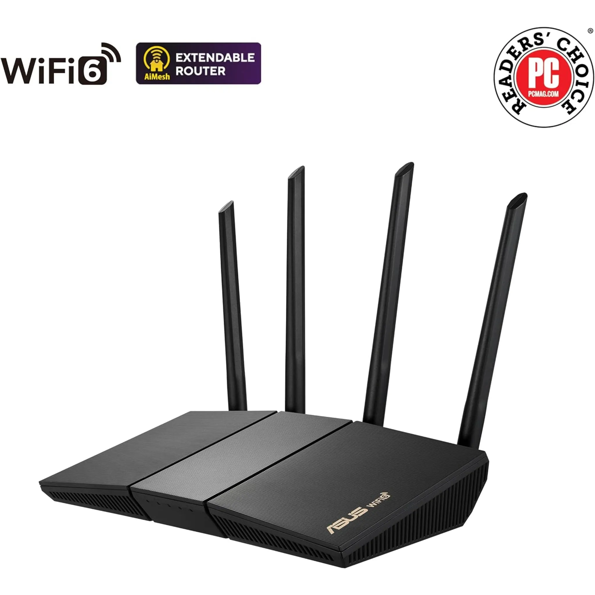 Asus RT-AX57 Wi-Fi 6 IEEE 802.11ax Ethernet Wireless Router