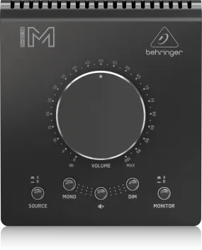 Behringer Studio M Premium Passive Studio Dual Input Switcher & Vloume Controller