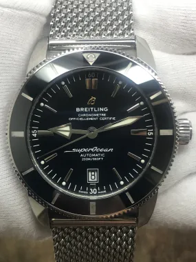 Breitling Superocean Heritage II AB2020 Black Dial Automatic Men's Watch Breitling Superocean Heritage II AB2020 Black Dial Automatic Men's Watch