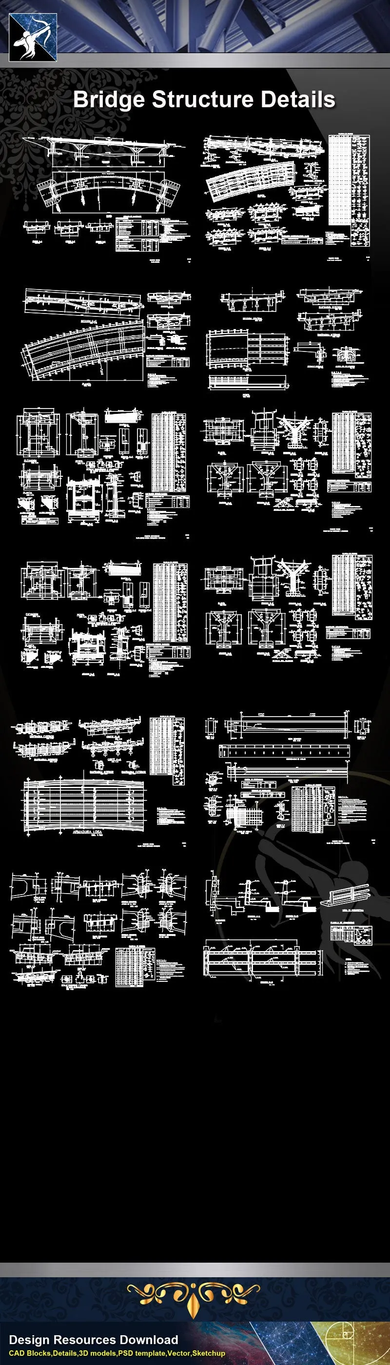 【Bridge Details】Bridge Structure Details