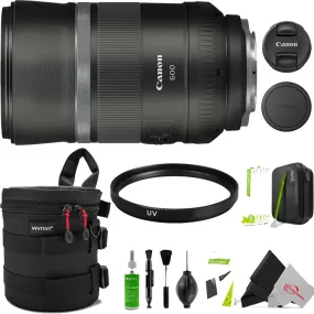 Canon RF 600mm f/11 IS STM Lens   UV Filter Accessory Kit