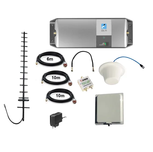 Cel-Fi GO Optus signal Repeater for building & sites with Indoor Ceiling Antenna