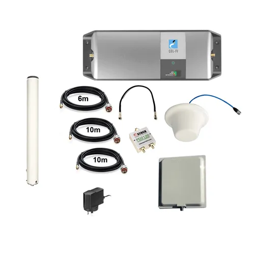 Cel-Fi GO Optus signal Repeater for building & sites with Indoor Ceiling Antenna