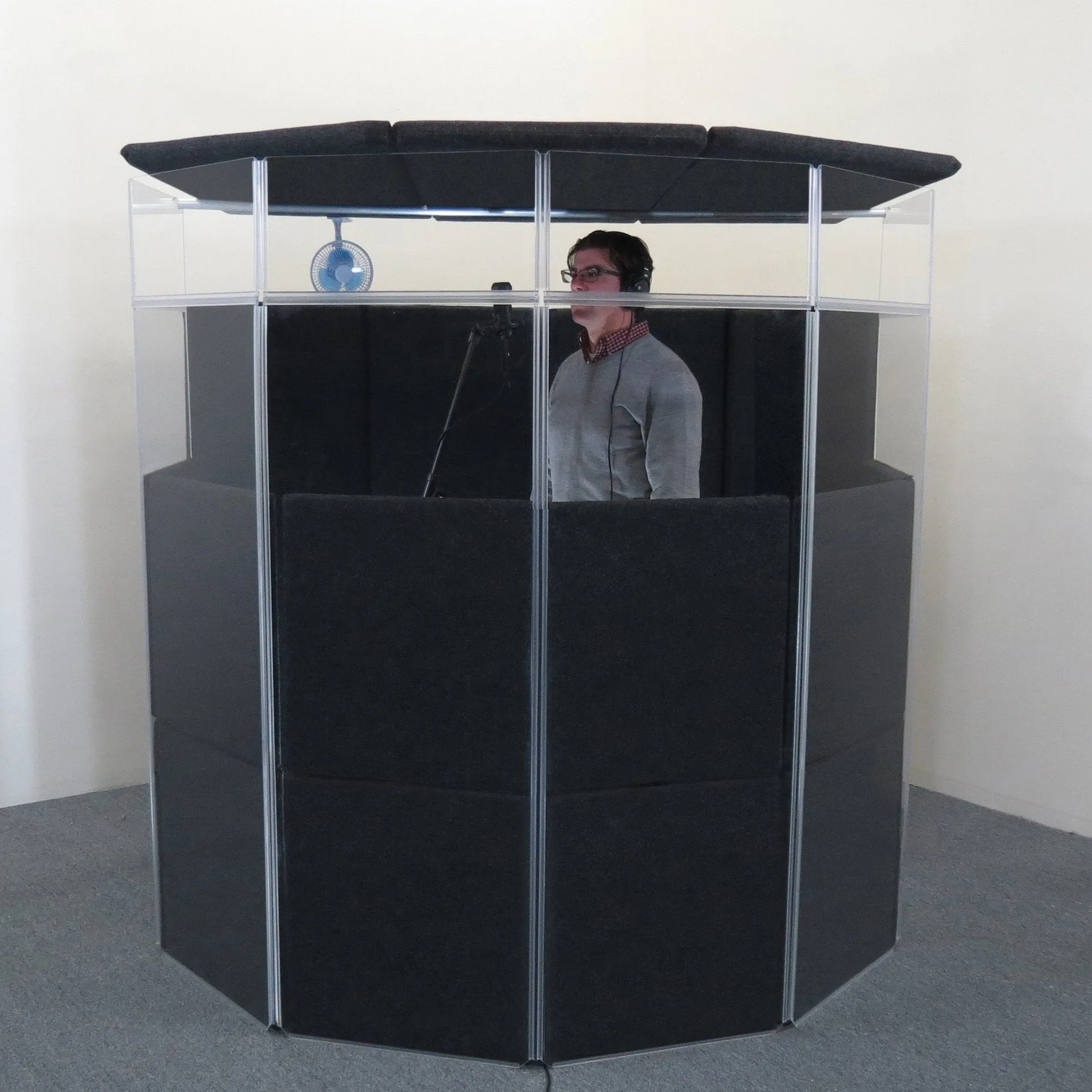 Clearsonic IPE IsoPac E Vocal Booth - 6' x 6' x 6.5'