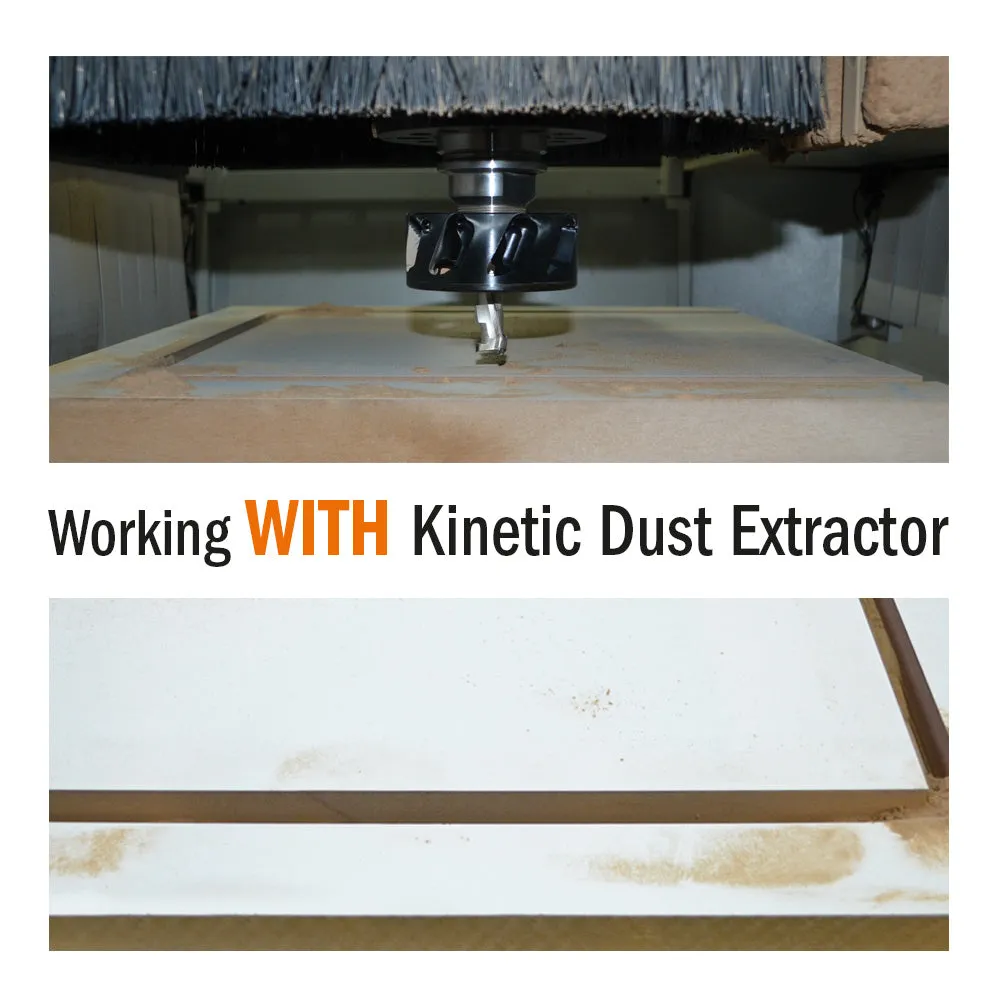 CMT Orange Tools 992.101.ER40 KINETIC DUST EXTRACTOR FOR CHUCKS WITH ER40 COLLETS