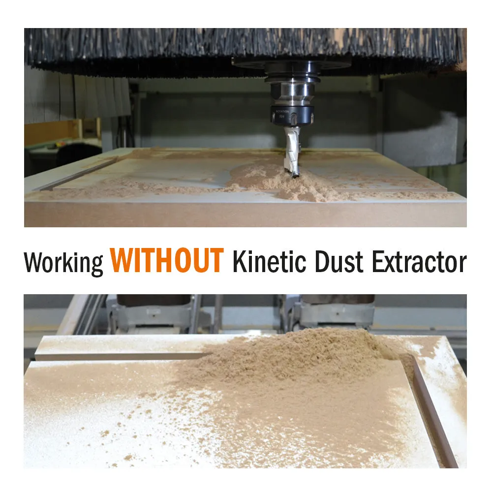CMT Orange Tools 992.101.ER40 KINETIC DUST EXTRACTOR FOR CHUCKS WITH ER40 COLLETS