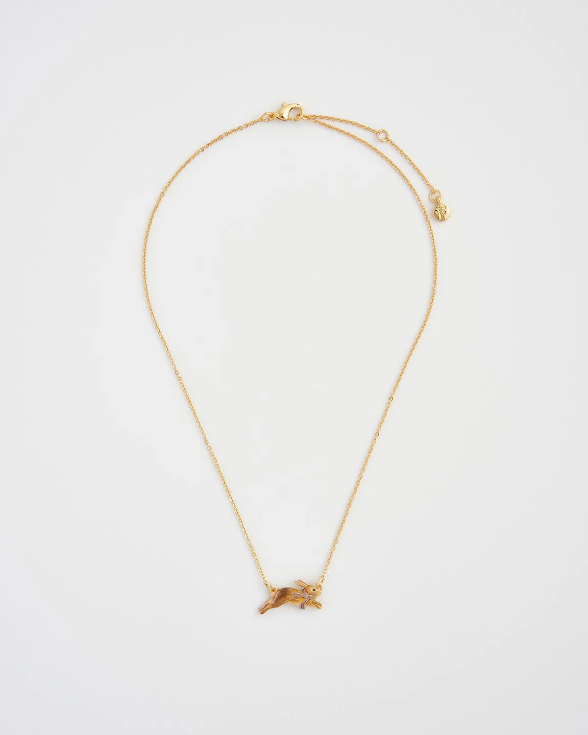Cosy Bunny Charm Necklace
