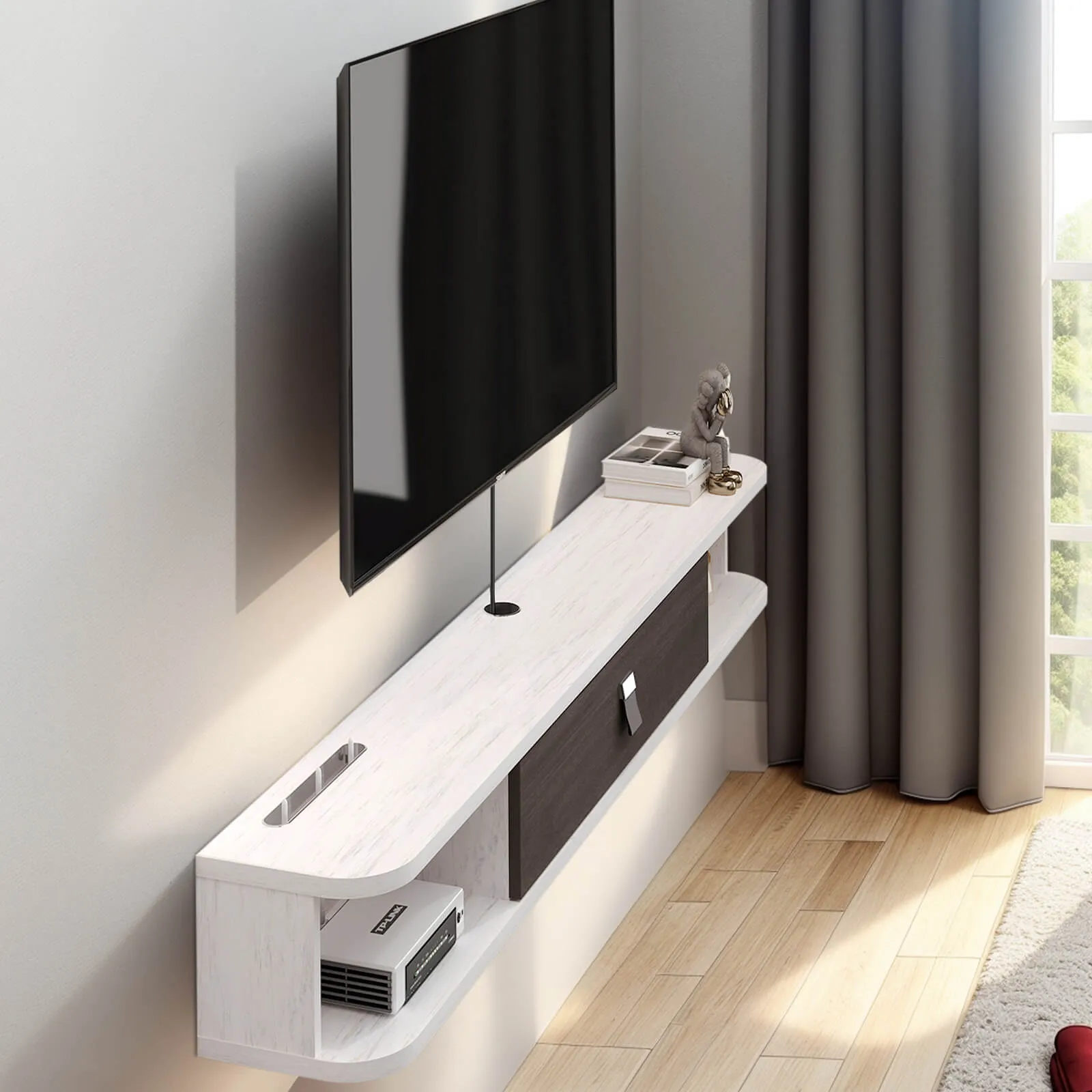 Custom Eclan Floating TV Stand