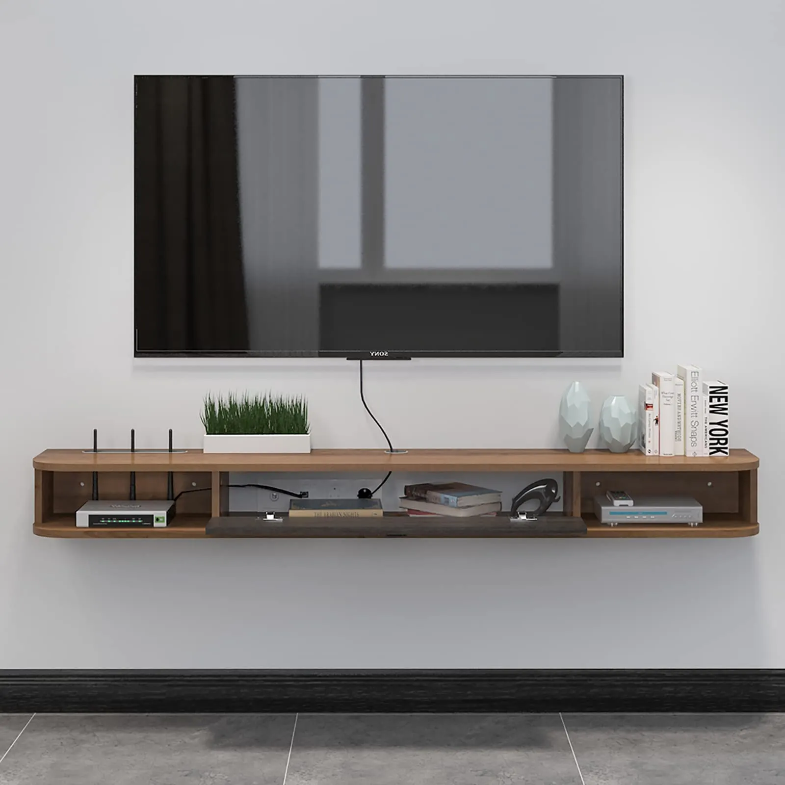 Custom Eclan Floating TV Stand