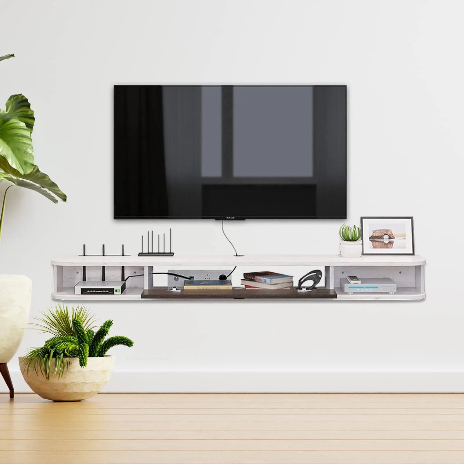 Custom Eclan Floating TV Stand