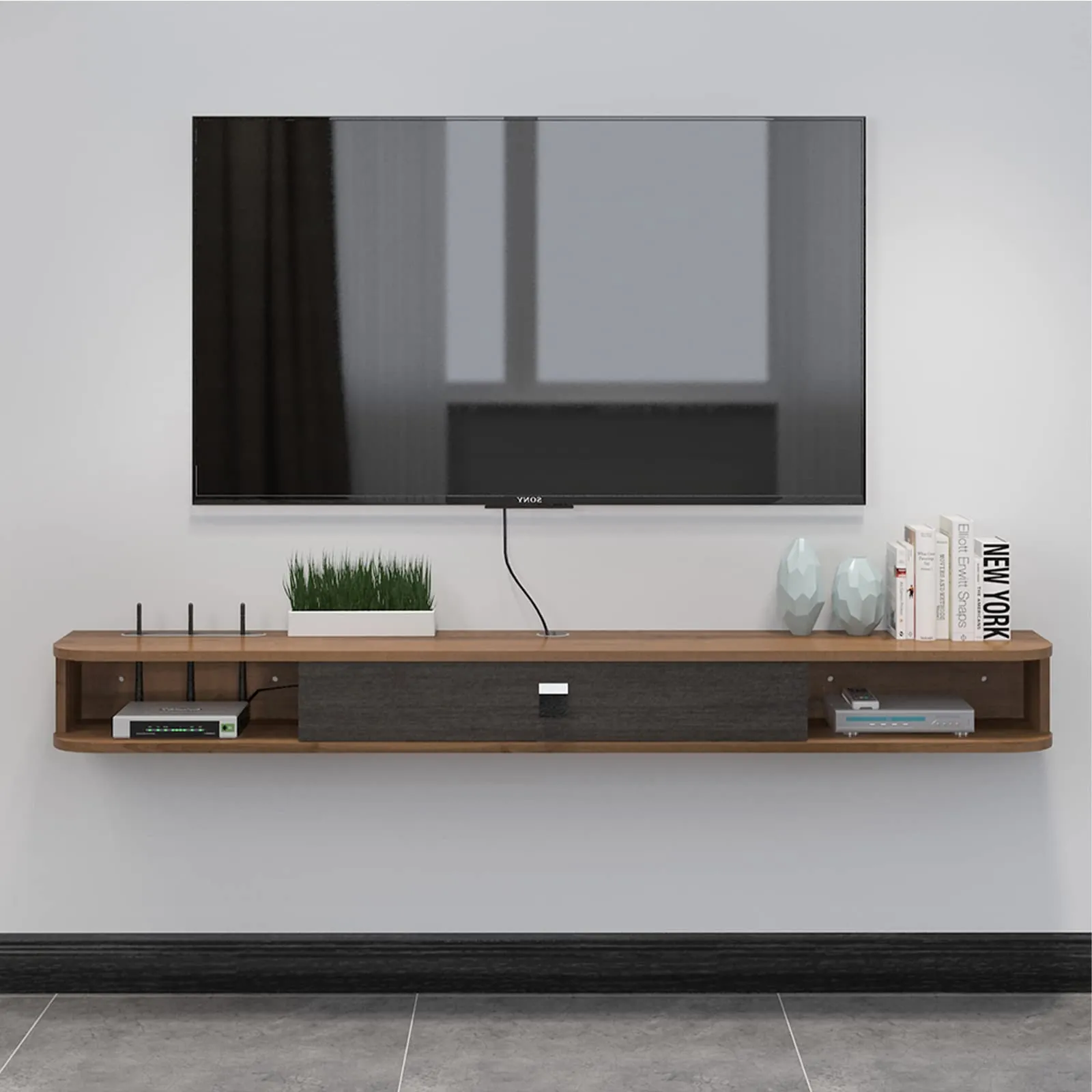 Custom Eclan Floating TV Stand