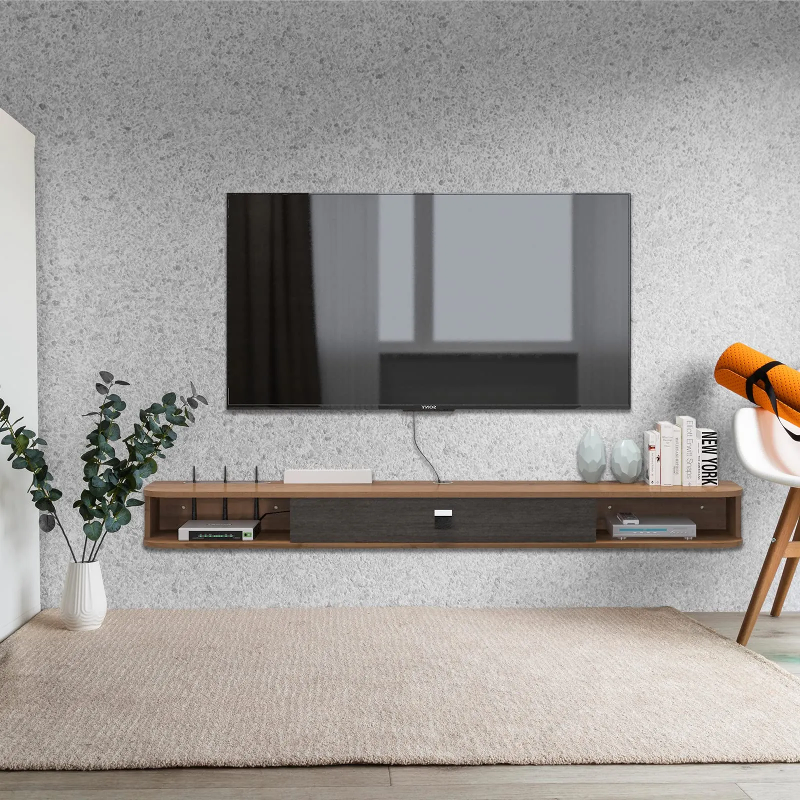 Custom Eclan Floating TV Stand