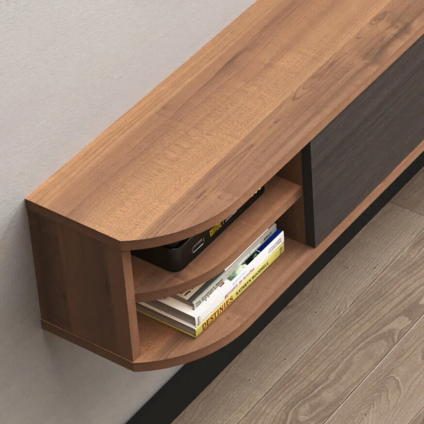 Custom Modestia Floating TV Stand