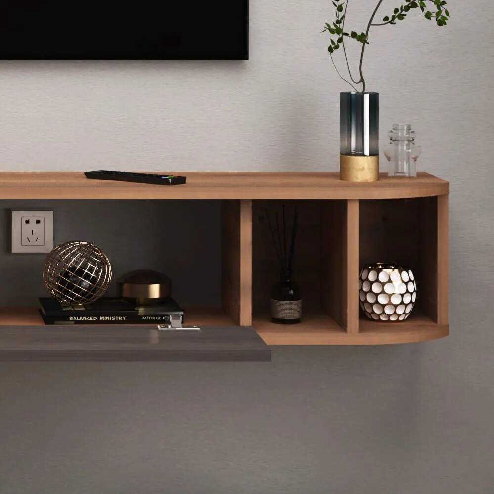 Custom Modestia Floating TV Stand