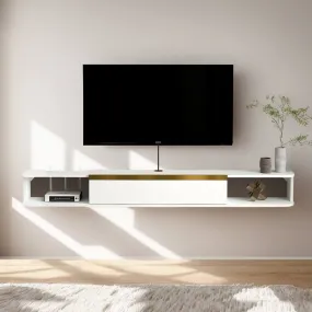 Custom Slendera Floating TV Stand