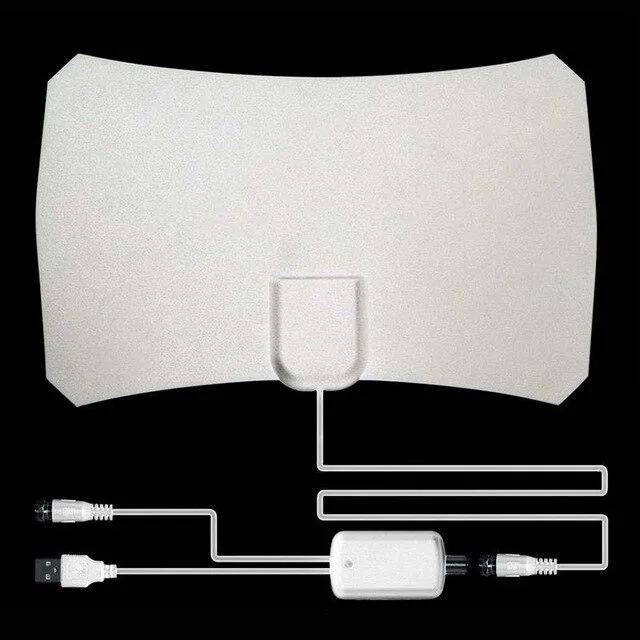 DIY HDTV antenna 1500 Miles 4K 1080P with Signal Amplifier DVB-T2