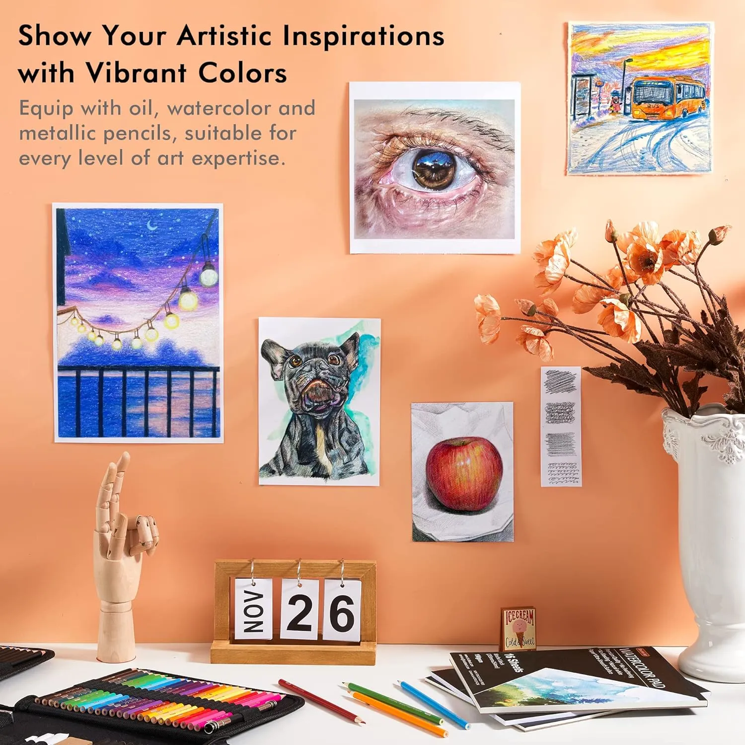 Drawing Kit - Set of 103 Pack