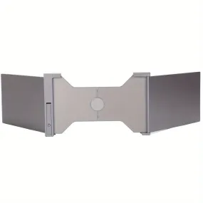 Dual Extender Screen 38.1cm FHD 1080P IPS Folding Dual Monitor Extender Portable Monitor for Laptops PCs Mobile Phones Space Gray
