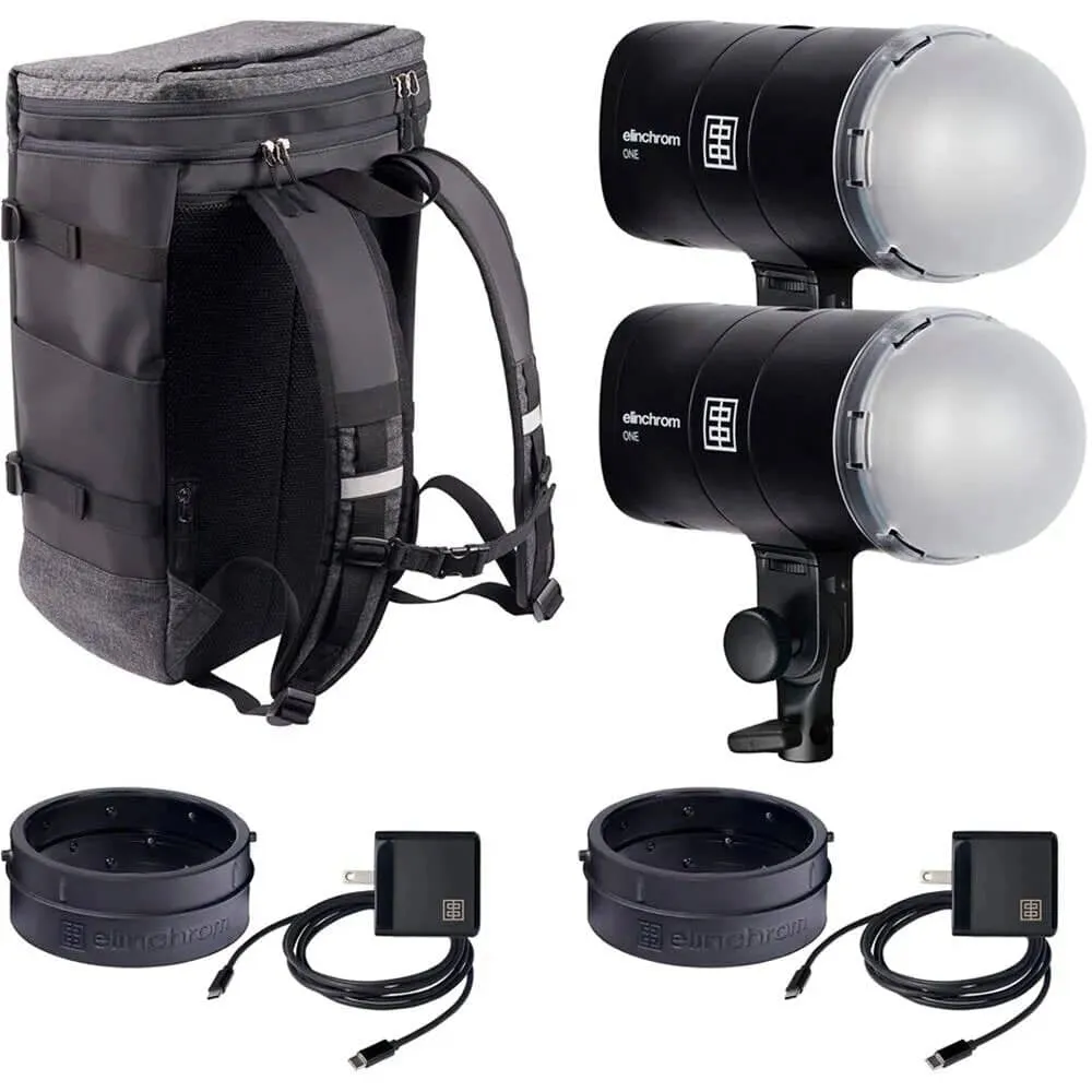 ELINCHROM ONE OFF CAMERA FLASH DUAL KIT