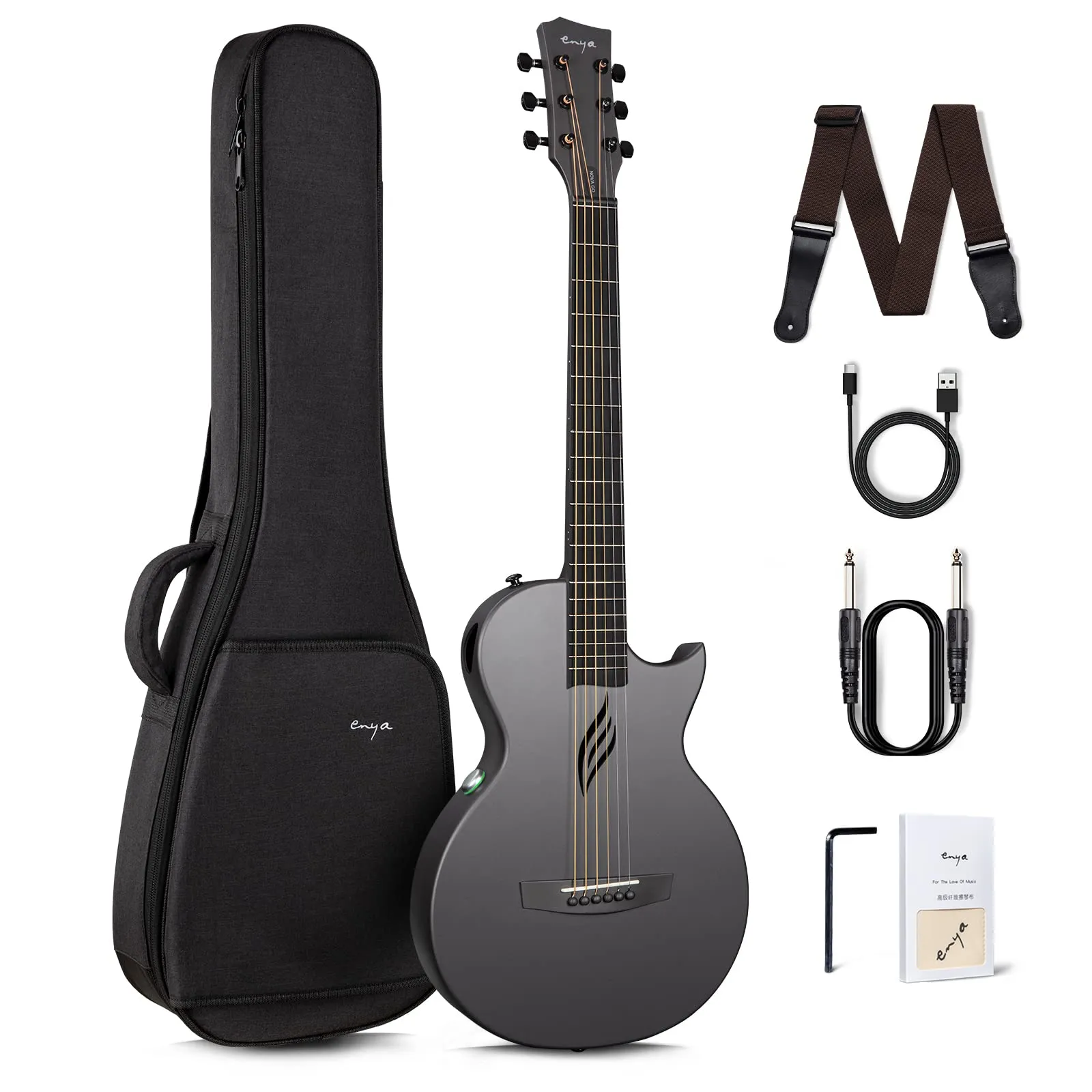 Enya Nova Go SP1 Carbon Fiber Smart Guitar