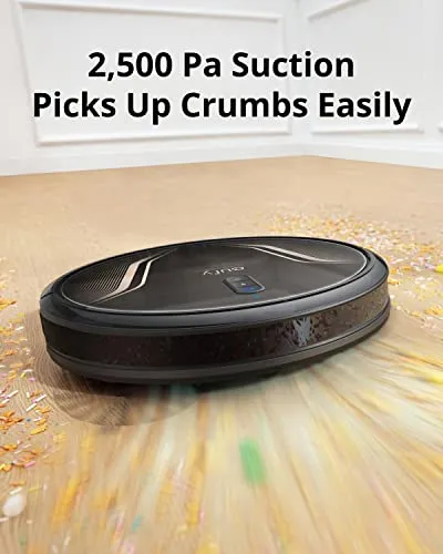 eufy Clean by Anker, Clean G40 Hybrid, Robot Vacuum, Robot Vacuum and Mop, 2,500 Pa Suction Power, Wi-Fi Connected, Planned Pathfinding
