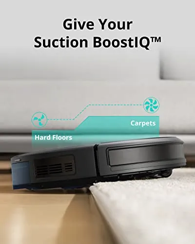 eufy Clean by Anker, Clean G40, Robot Vacuum, 2,500 Pa Strong Suction, Wi-Fi Connected, Planned Pathfinding, Ultra-Slim Design, Perfect for Daily Cleaning