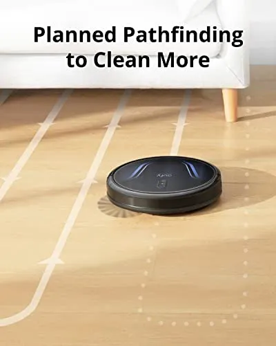 eufy Clean by Anker, Clean G40, Robot Vacuum, 2,500 Pa Strong Suction, Wi-Fi Connected, Planned Pathfinding, Ultra-Slim Design, Perfect for Daily Cleaning