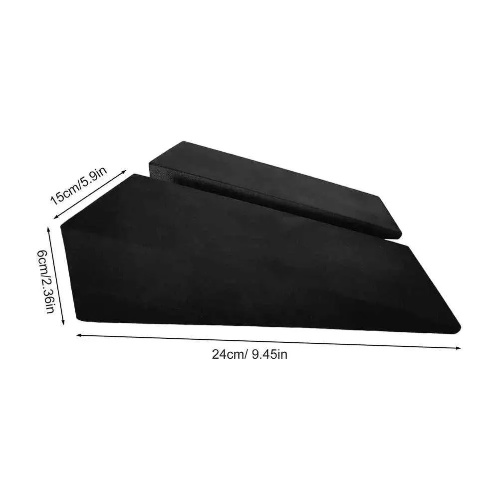 EVA Yoga Incline Board Non-slip Squat Wedge Block Squat Ramp Stretch Yoga Block Calf Extender Foot Stretcher For Feet Fitness