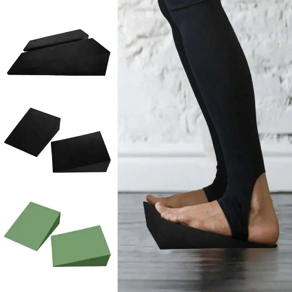 EVA Yoga Incline Board Non-slip Squat Wedge Block Squat Ramp Stretch Yoga Block Calf Extender Foot Stretcher For Feet Fitness