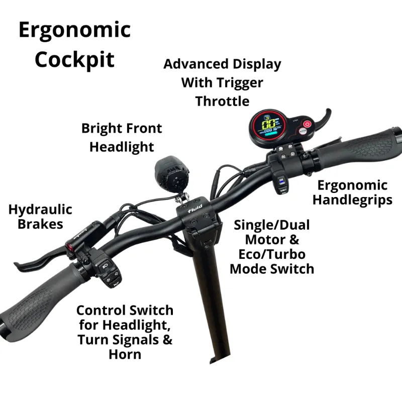 Fluidfreeride Mantis V2 2025 - Fluid Edition Electric Scooter
