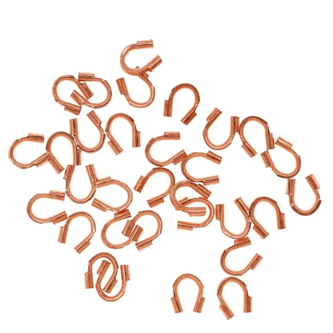 Genuine Copper Wire & Thread Protectors .019 Inch Loops (50 pcs)