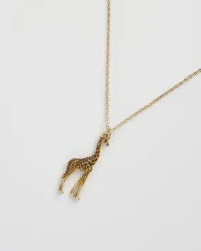 Giraffe Pendant Necklace