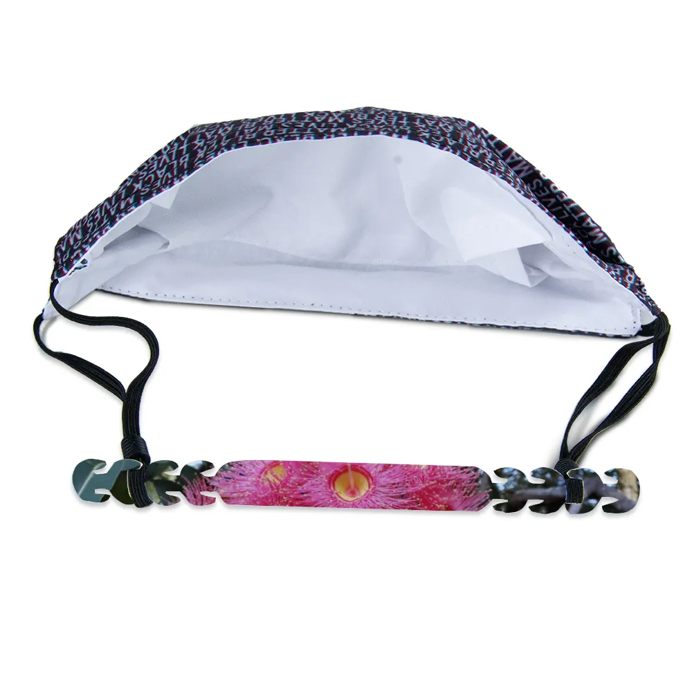 Gumnut Flower - Face Cover Ear Savers Strap Hook Adjustable Anti-lear Face Cover Strap Extenders