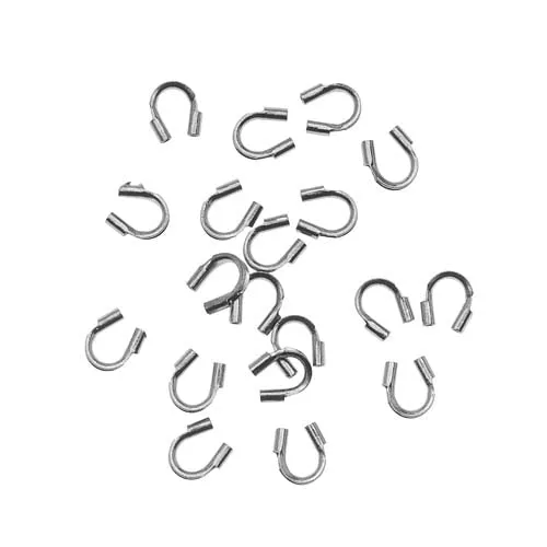 Gunmetal Wire & Thread Protectors .019 Inch Loops (50 Pieces)
