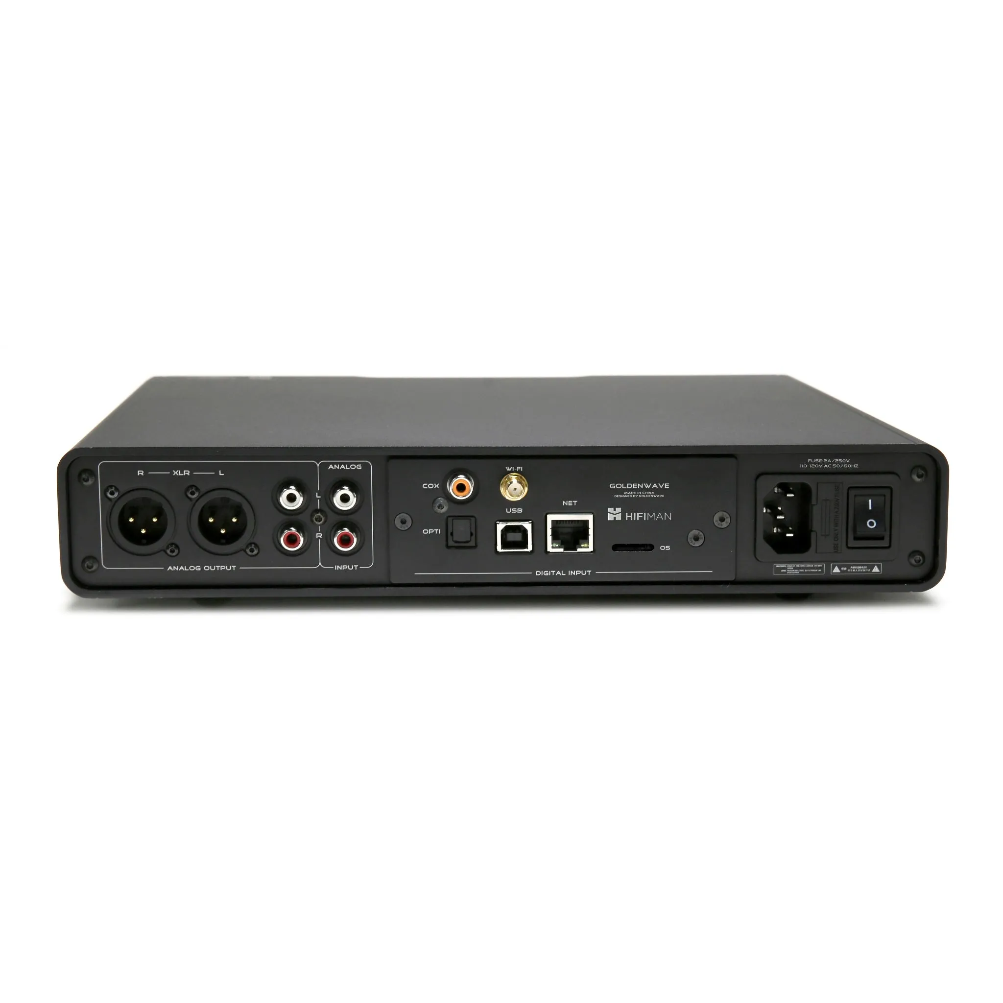 HiFiMAN Goldenwave SERENADE WiFi | Bluetooth Desktop Streaming DAC / Amp