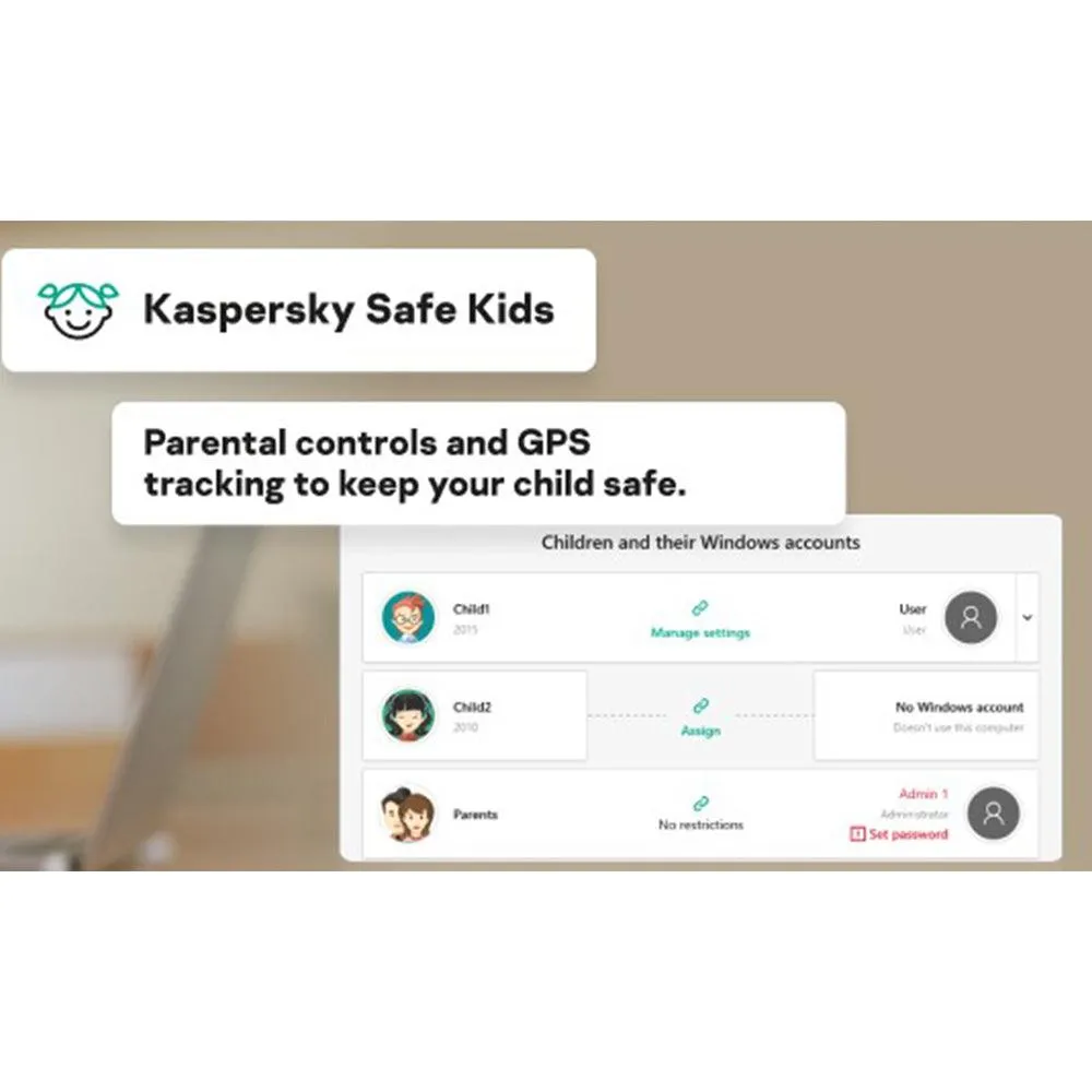 Kaspersky Total Security Premium Protection 1 Device