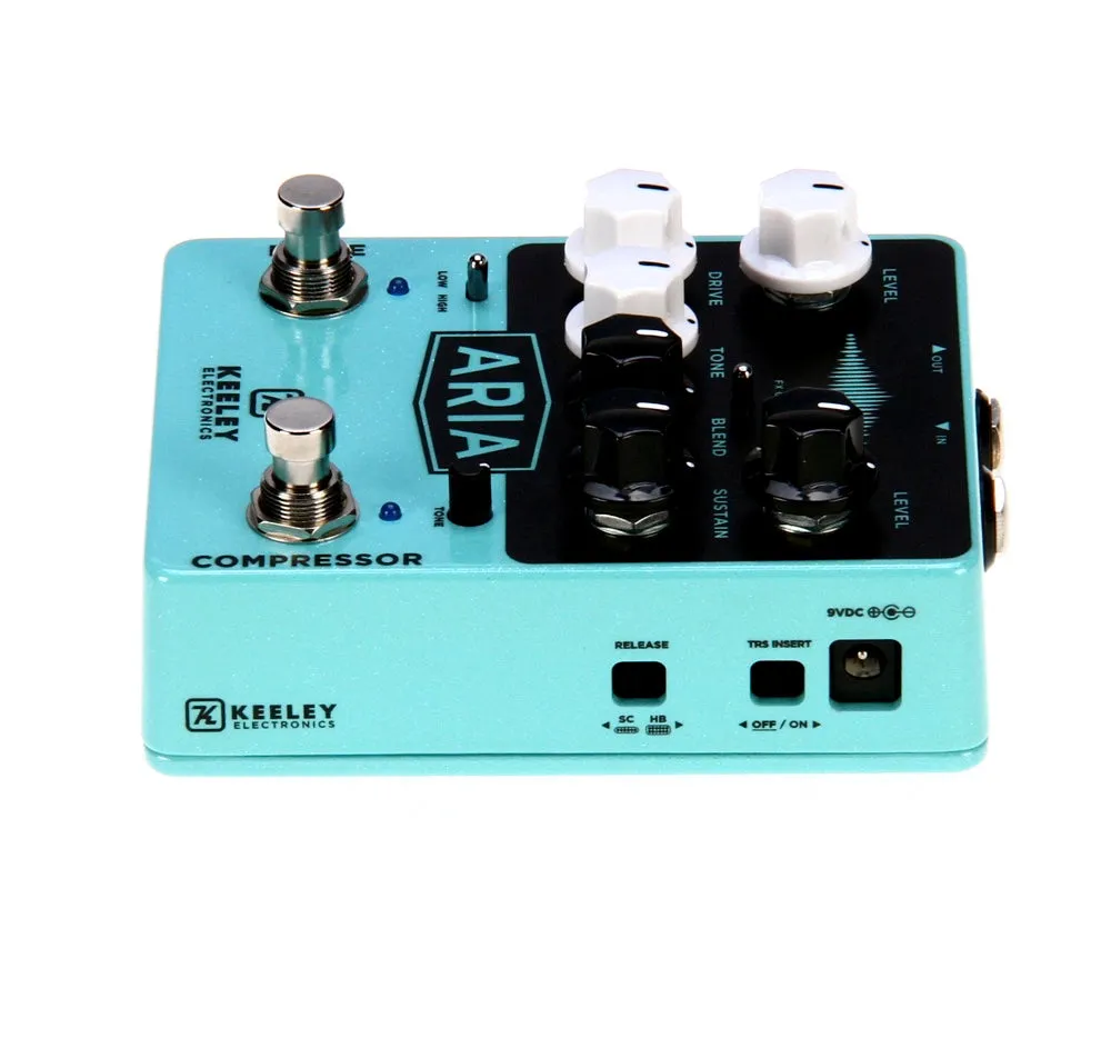 Keeley Aria Compressor and Overdrive Pedal