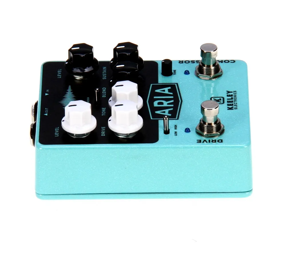 Keeley Aria Compressor and Overdrive Pedal