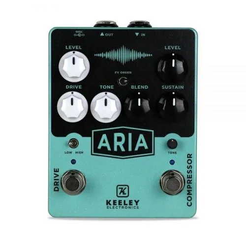 Keeley Aria Guitar Amp Bass Effects Pedals Overdrive Amp Distortion