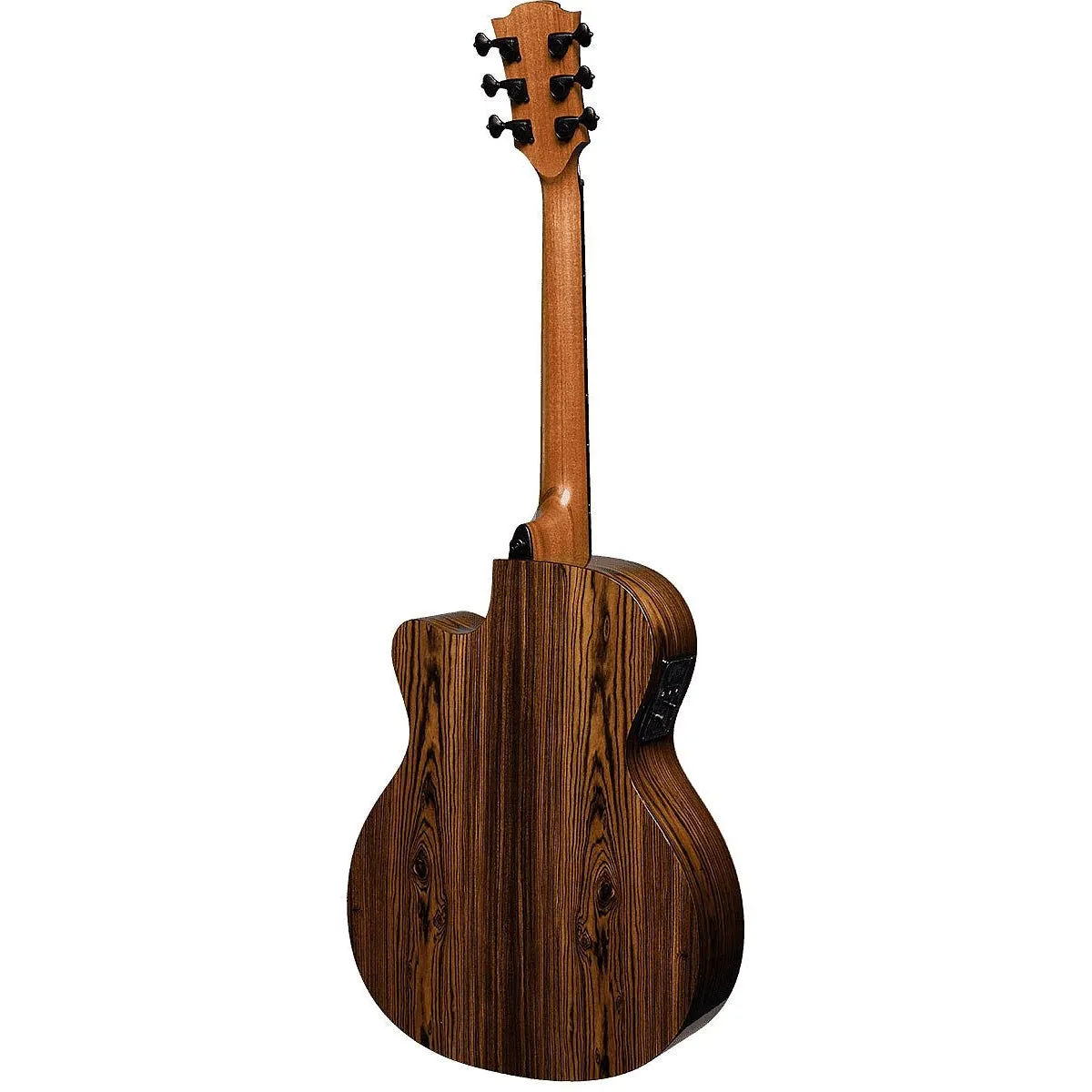 Lag Guitars THV30ACE Tramontane HyVibe 30 Auditorium Cutaway Acoustic Electric Guitar w/ Hardcase - Natural